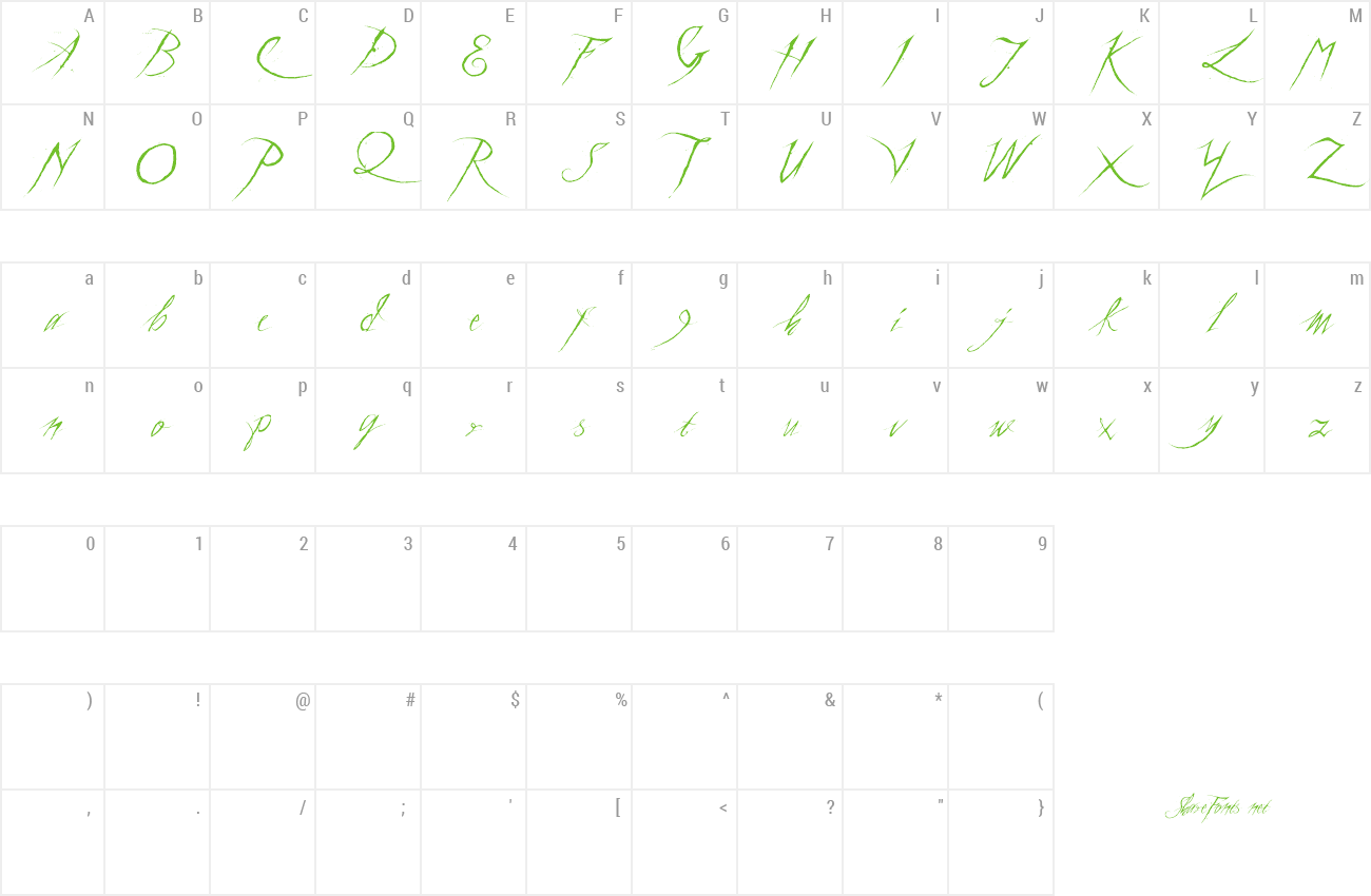 Font A Theme For Murder preview